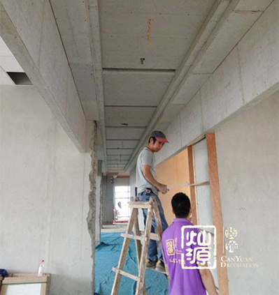 現(xiàn)代國度南寧辦公樓裝修施工圖-燦源裝飾