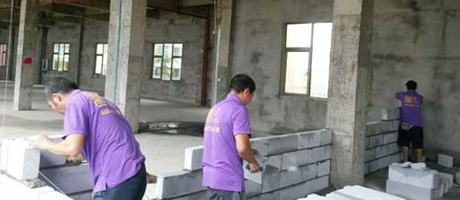 燦源裝飾與韻達合作成功，我們開工了