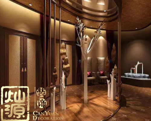 燦源裝飾&mdash;&mdash;會所裝修效果