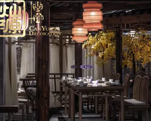 餐廳設(shè)計-中式餐廳效果圖