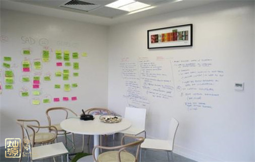 創(chuàng)意辦公室裝修設計-白板墻