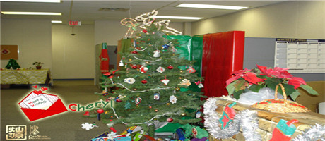 圣誕節(jié)就應(yīng)該這樣裝飾辦公室，燦源裝飾邀你一起來狂歡