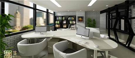 小型辦公室設(shè)計(jì)濃縮就是精華，不必過多強(qiáng)求大面積