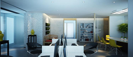 能容納10個人的小型辦公室設(shè)計，你肯定猜不到面積