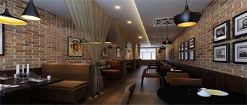 南寧咖啡廳裝修墻紙選擇與施工技巧