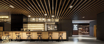 甜品店裝修空間布局和收銀臺(tái)設(shè)計(jì)