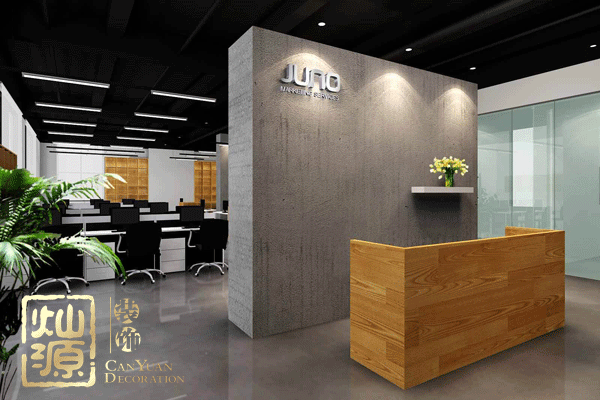 個(gè)性化辦公室前臺(tái)設(shè)計(jì)