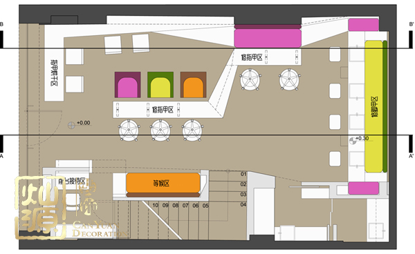 燦源裝飾設計理念實踐 美容店的按需設計與個性化設計
