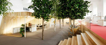 “享受工作,樂(lè)活生命”從我開(kāi)始——燦源裝飾著力打造森林主題辦公空間