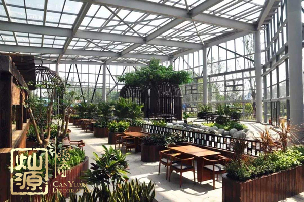 熱帶風格生態(tài)園餐廳