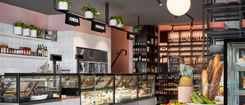 【熟食店裝修效果圖設(shè)計】什么？熟食店還可以這么裝？！