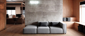 溫暖人性的工業(yè)風(fēng)簡約辦公室設(shè)計(jì)賞析