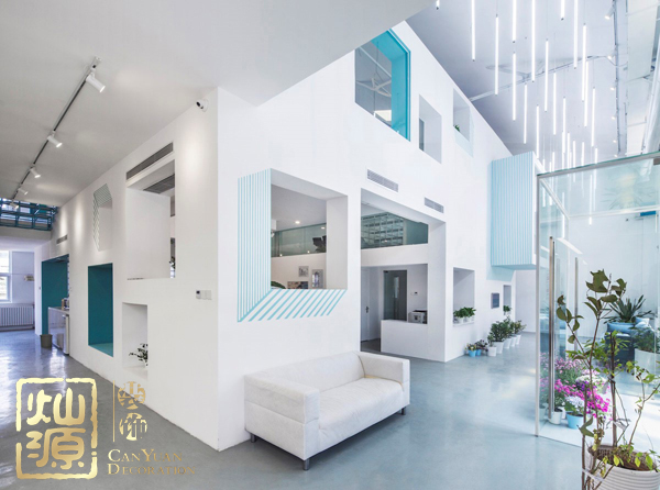 舊廠房改造辦公室案例 創(chuàng)意十足的內部空間設計思路