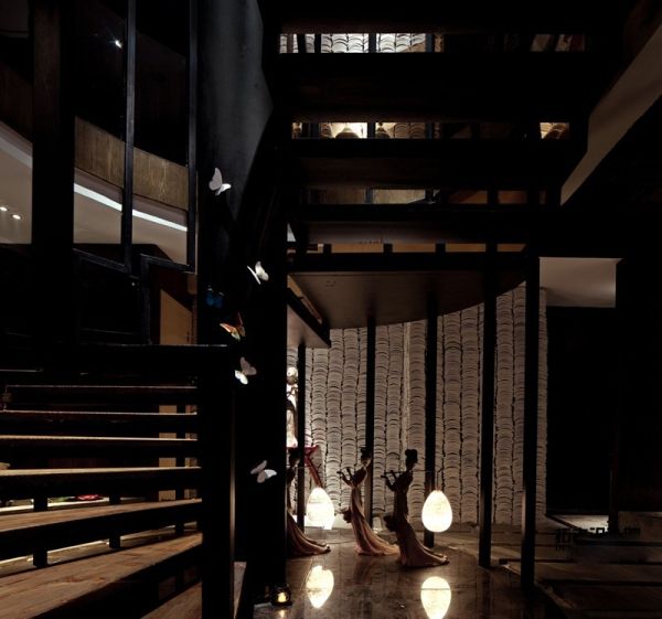 會(huì)所裝修中顏色搭配的選擇，讓人眼前一亮