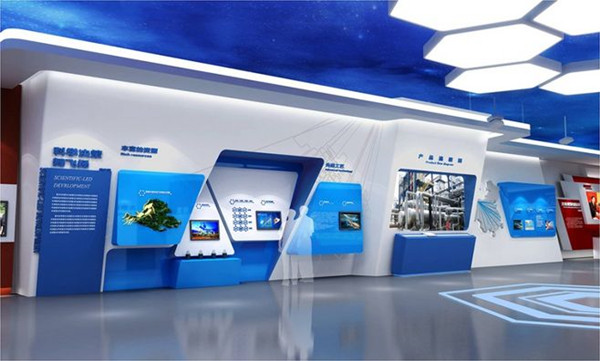 這樣的展廳裝修設計，比萬有引力還有“吸引力”