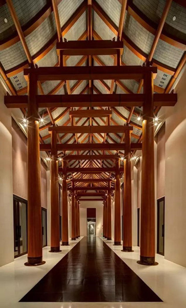 集設(shè)計之大成的中式酒店裝修設(shè)計，甲方想搬酒店住了