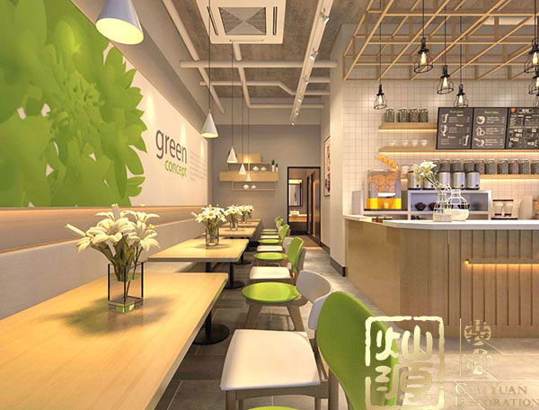 南寧奶茶店裝修看這3點(diǎn)，讓店面上升好幾個(gè)檔次！