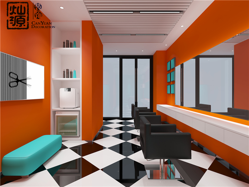 南寧理發(fā)店裝修設(shè)計實圖 南寧理發(fā)店裝修設(shè)計實圖