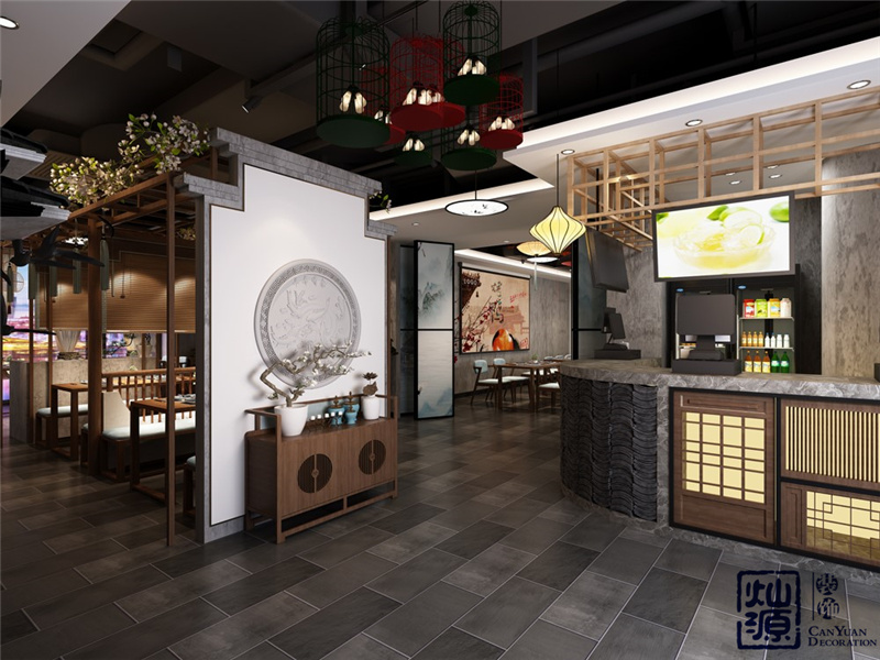 中式餐廳設(shè)計(jì)裝修效果圖 中式餐廳設(shè)計(jì)裝修效果圖