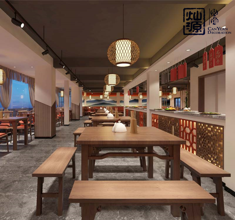 中式餐廳設(shè)計(jì)裝修效果圖 中式餐廳設(shè)計(jì)裝修效果圖