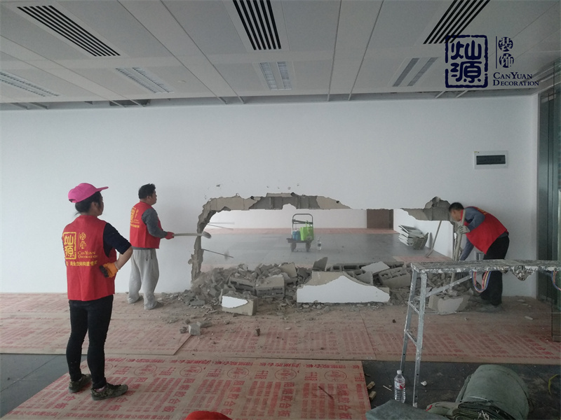 辦公室裝修現(xiàn)場(chǎng)施工圖 辦公室裝修現(xiàn)場(chǎng)施工圖