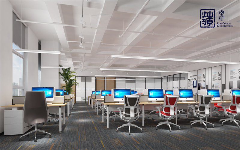 辦公室裝修燈光設(shè)計(jì)效果圖
