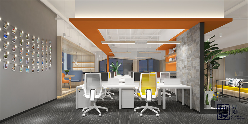辦公工位沒創(chuàng)意還不好看？ 吐血整理南寧辦公室裝修辦公區(qū)域效果圖案例鑒賞（三）！
