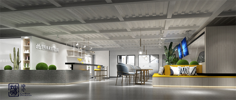 下班？不存在的！這樣的辦公室裝修設(shè)計(jì)效果圖也太上頭了吧！滿滿的氛圍感！