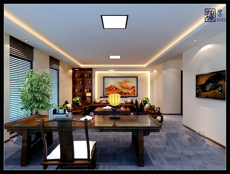 辦公室裝修效果圖之獨(dú)立辦公室 辦公室裝修效果圖之獨(dú)立辦公室