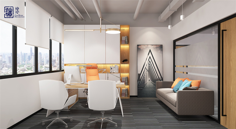 600平裝出900平效果！小平米辦公空間裝修細(xì)節(jié)！你值得擁有！