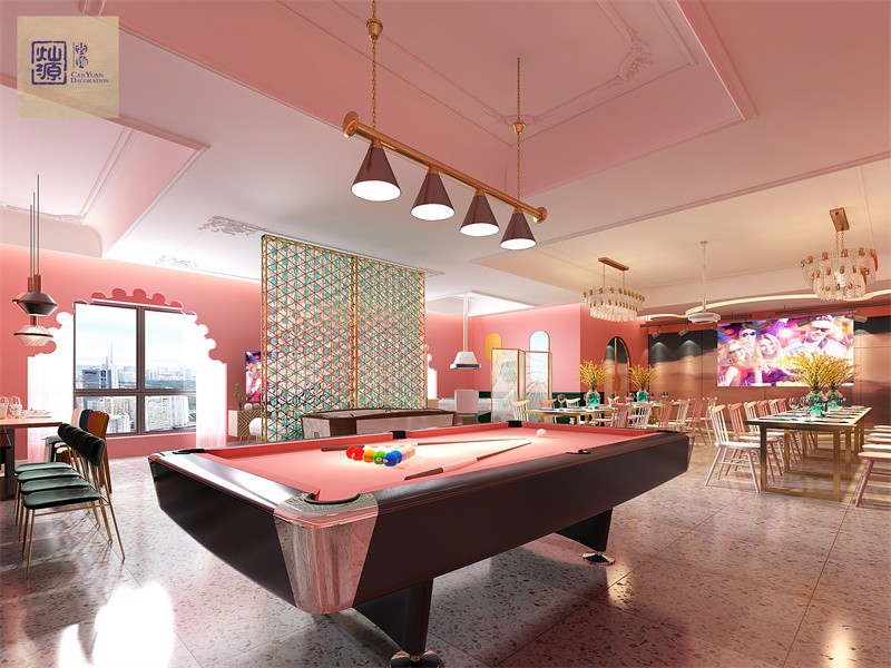 600平南寧轟趴館娛樂(lè)空間裝修效果圖 600平南寧轟趴館娛樂(lè)空間裝修效果圖