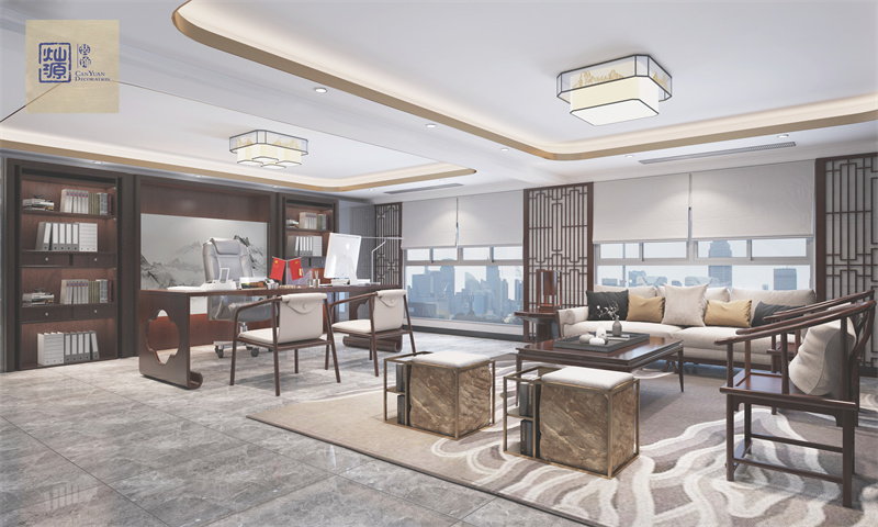 身家千萬(wàn)的老板辦公室裝修如何設(shè)計(jì)，才能擺脫“土豪風(fēng)”？