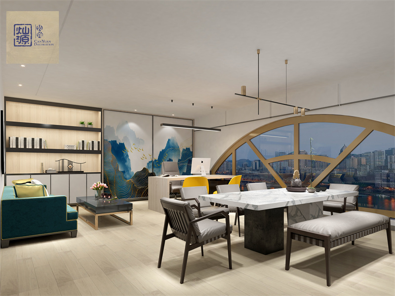 老板辦公室裝修效果圖