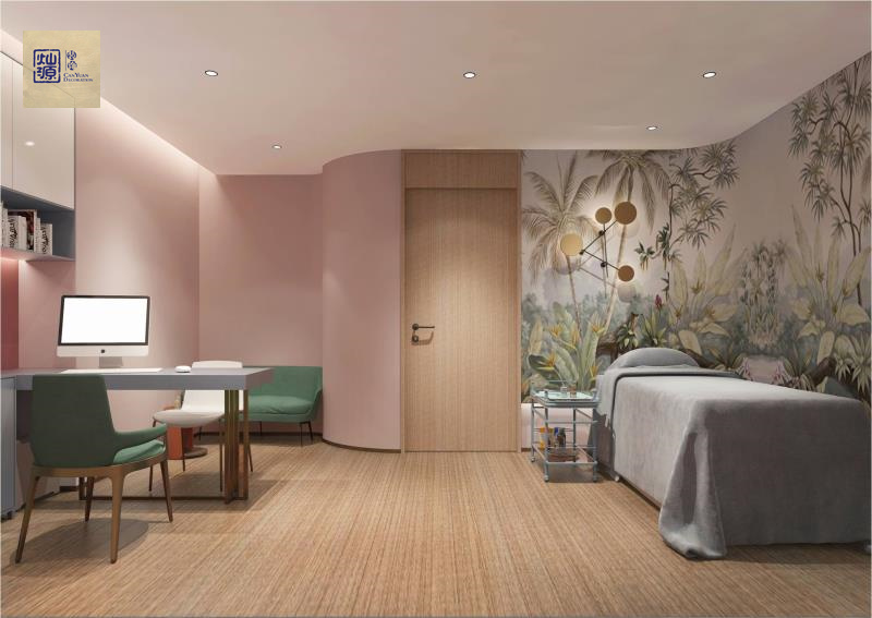 燦源裝飾美容院裝修設計效果圖 燦源裝飾美容院裝修設計效果圖