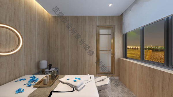 小平米按摩店設(shè)計(jì)裝修效果圖&mdash;燦源裝飾