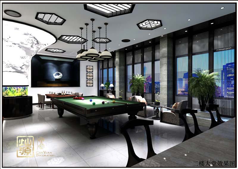 南寧中式風格辦公室設(shè)計