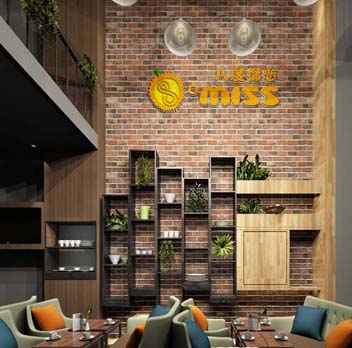 八度榴蓮甜品店設(shè)計案例-燦源裝飾 八度榴蓮甜品店設(shè)計案例-燦源裝飾