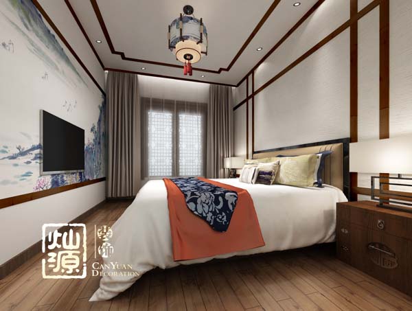 四合院別墅設(shè)計次臥實(shí)景圖