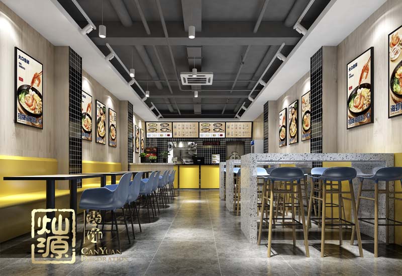 餐飲店店面裝修案例實景圖 餐飲店店面裝修案例實景圖