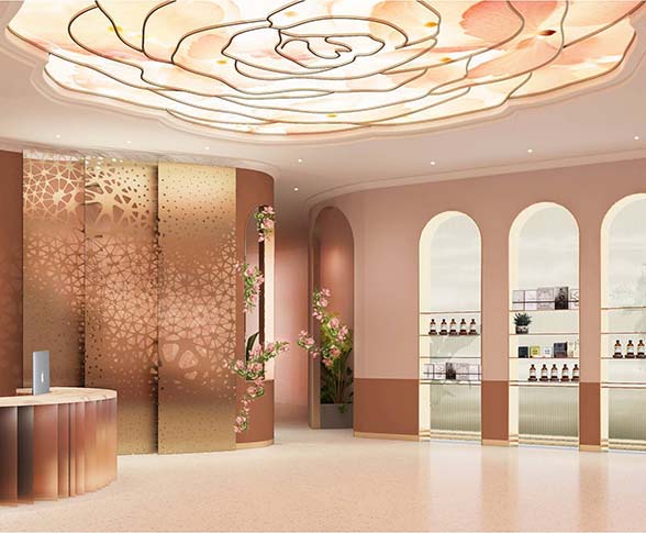 “公司+家”理念的南寧美容院設(shè)計裝修案例-燦源裝飾 “公司+家”理念的南寧美容院設(shè)計裝修案例-燦源裝飾