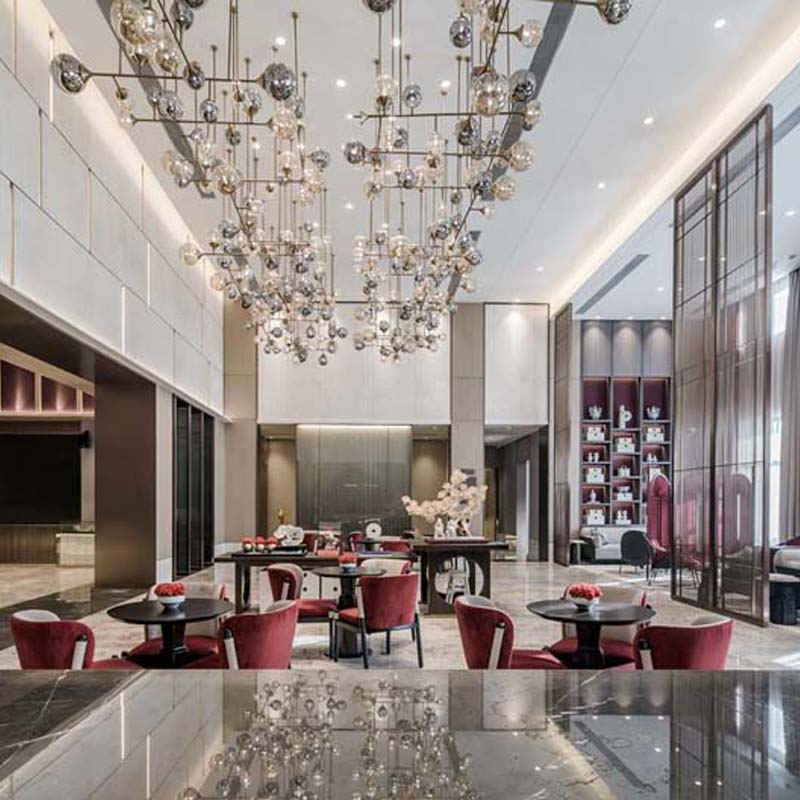 “綜合展示與銷售功能，用精致彰顯品牌實力！”——金科博翠山南寧售樓部設計裝修案例—燦源裝飾