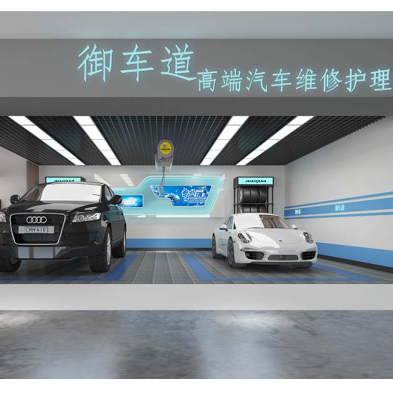 龍光國際御車道南寧洗車店設計裝修案例-燦源裝飾 龍光國際御車道南寧洗車店設計裝修案例-燦源裝飾