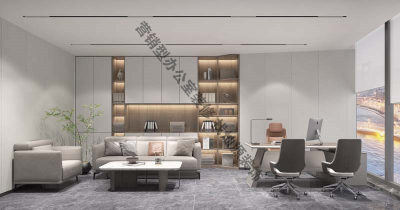辦公室裝修設(shè)計效果圖&mdash;總經(jīng)理室