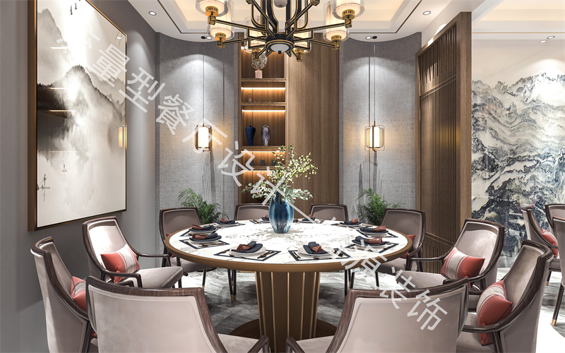 流量型餐廳設(shè)計(jì)效果圖&mdash;燦源裝飾