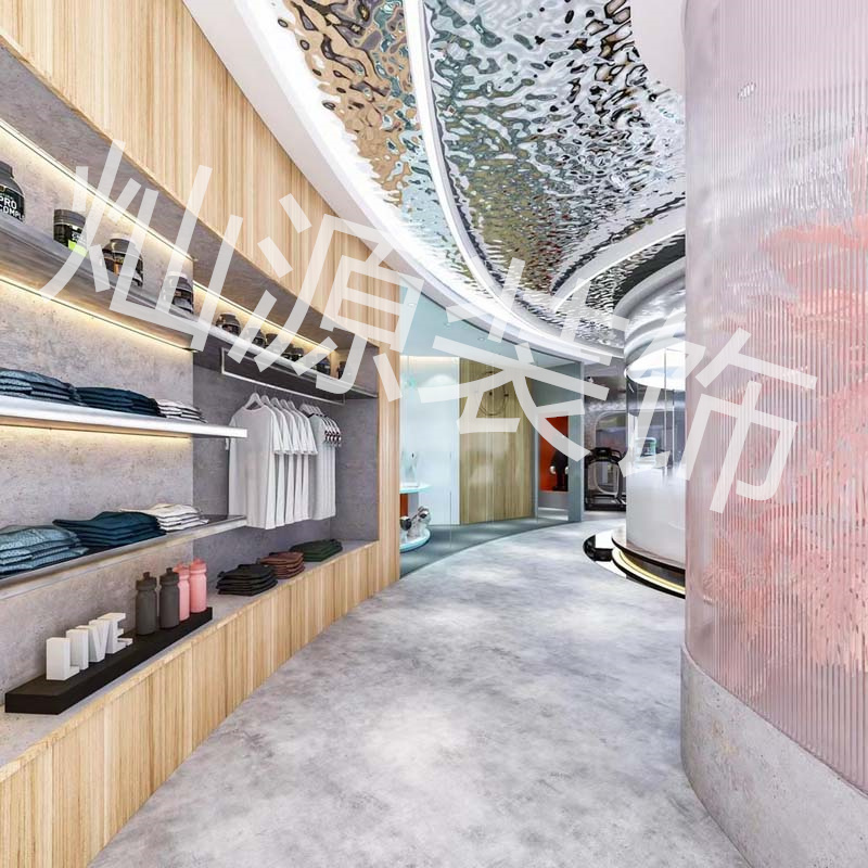 健身房設(shè)計效果圖&mdash;燦源裝飾