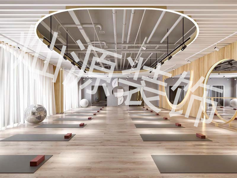 健身房設(shè)計效果圖&mdash;燦源裝飾