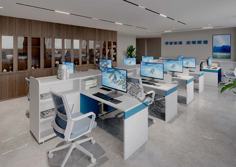 廣西辦公樓設(shè)計裝修咨詢室效果圖
